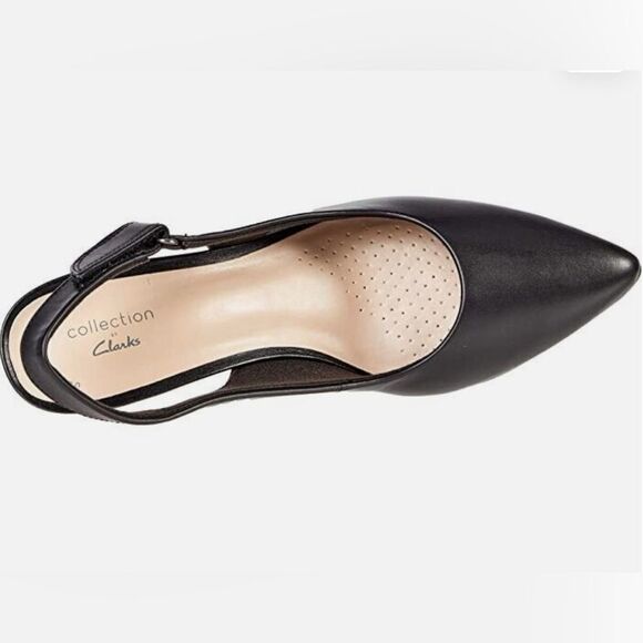 Elegant Black Slingback Heels - Picture 3 of 14